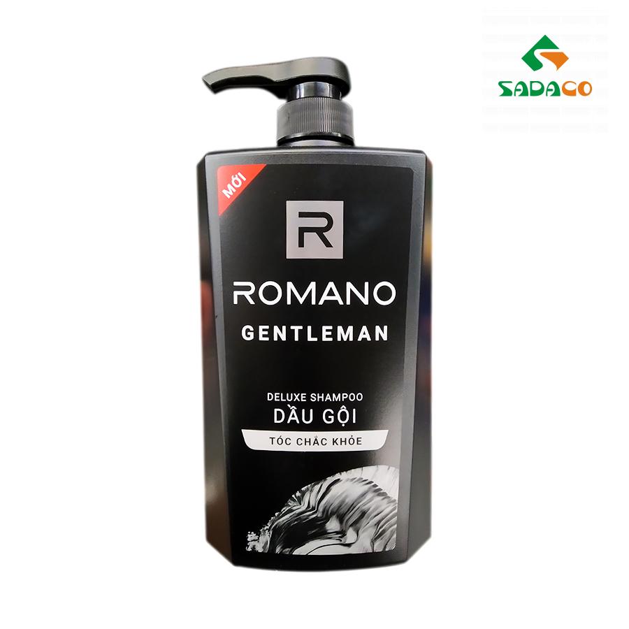 HSRODEG0650B Romano Deluxe Gentleman Hair Shampoo 650g Bottle (1) - retouch