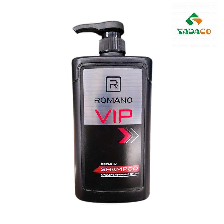 HSROPVR0650B Romano Premium VIP Regular Hair Shampoo 650g Bottle (1) - retouch