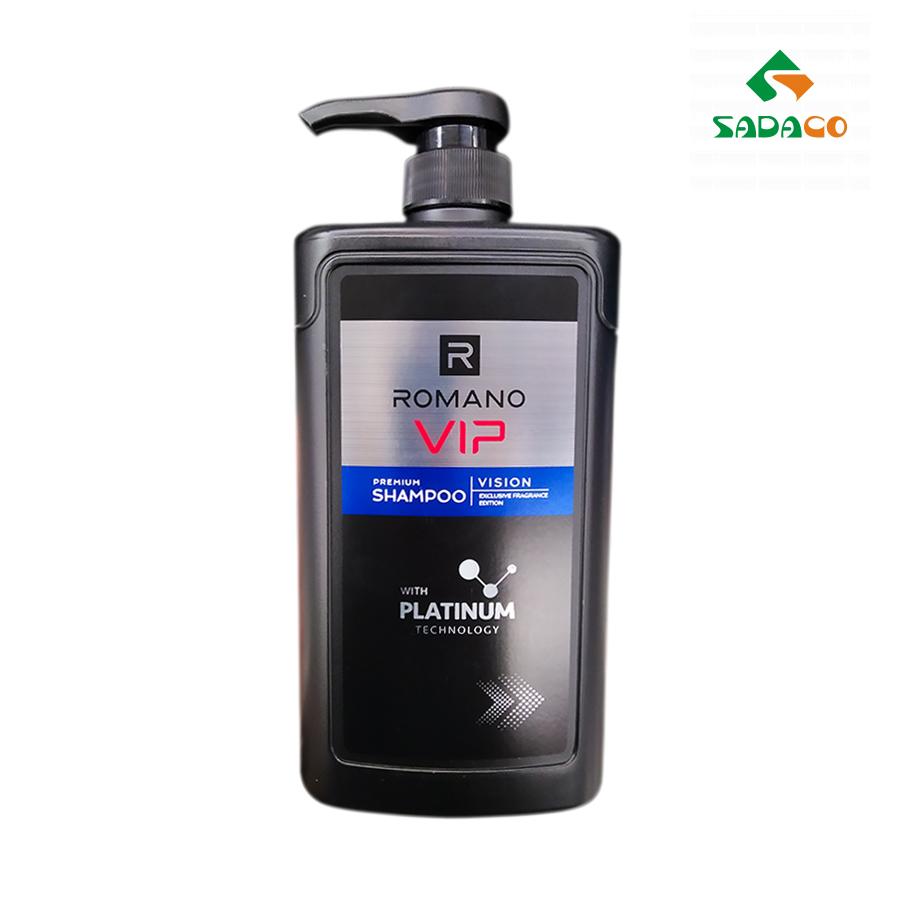 HSROPVV0650B Romano Premium VIP Vision Hair Shampoo 650g Bottle (1) - retouch