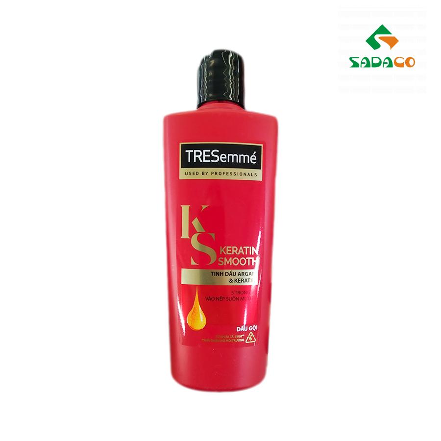 HSTRKES0170B TRESemmé Keratin Smooth Hair Shampoo 170g Bottle (1) - retouch