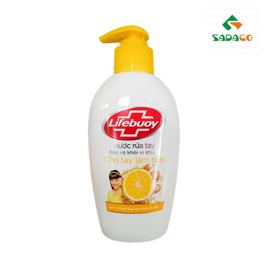 HWLBSLE0180B Lifebuoy Silver+ Ion Lemon Hand Wash 180g Bottle (1) - retouch