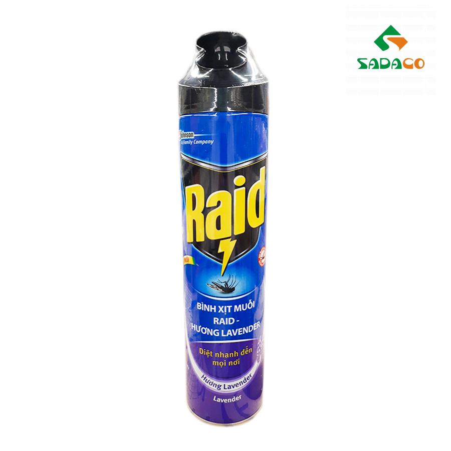 IKRALAV0600B Raid Lavender Insect Killer 600ml Bottle (1) - retouch