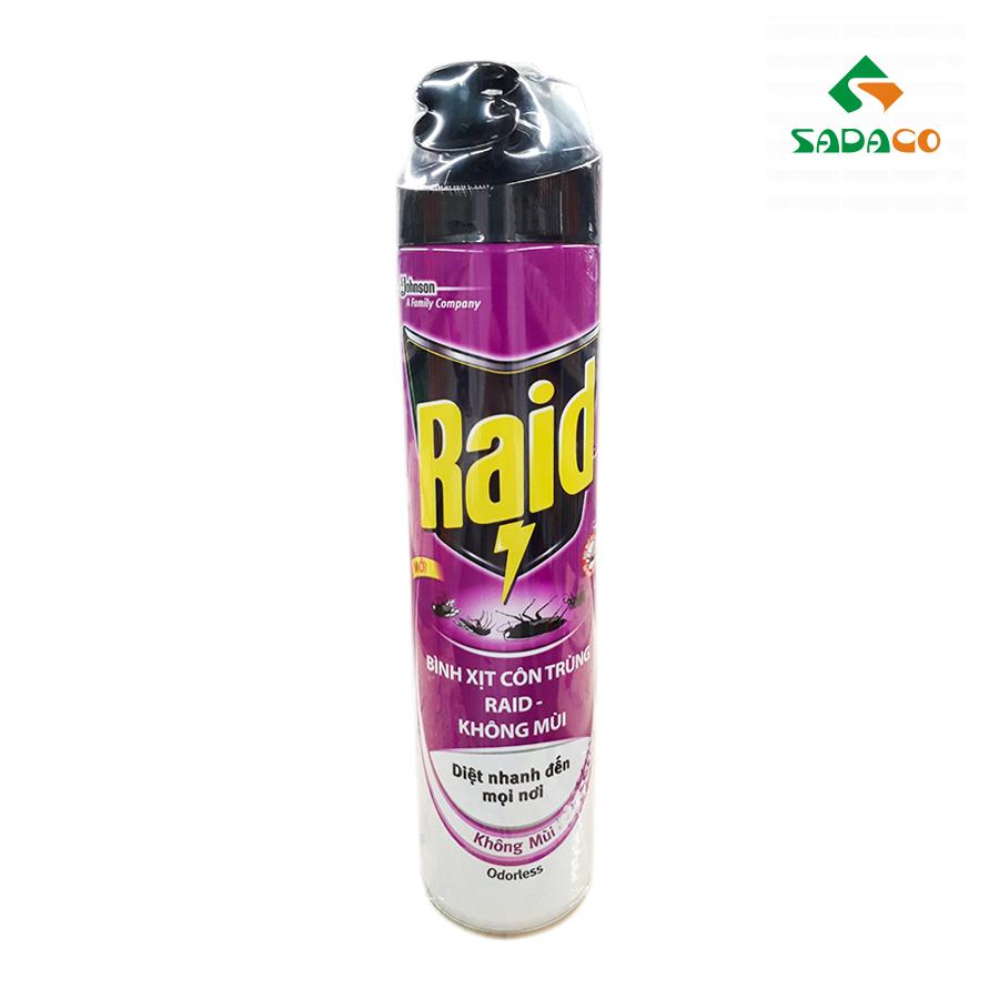 IKRAODO0600B Raid Odorless Insect Killer 600ml Bottle (1) - retouch