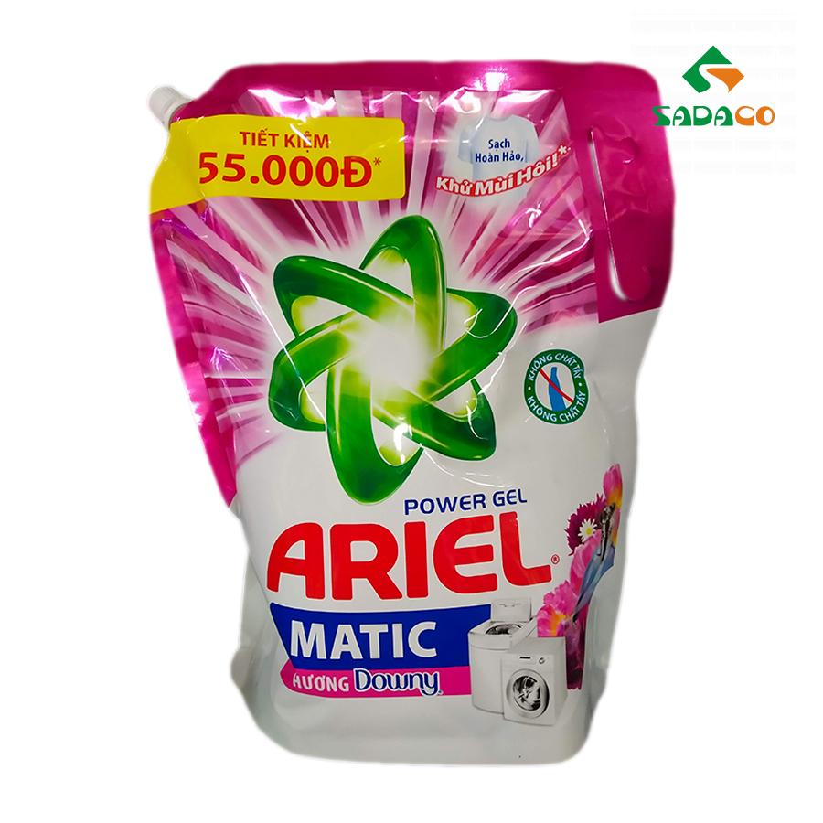 LDARDWN2150P Ariel Downy Matic Liquid Detergent 2.15kg Pouch (1) - retouch