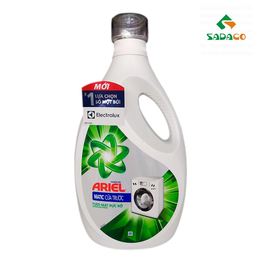 LDARSPF2400B Ariel Sparkling Fresh Matic Front Load Liquid Detergent 2.4kg Bottle (1) - retouch