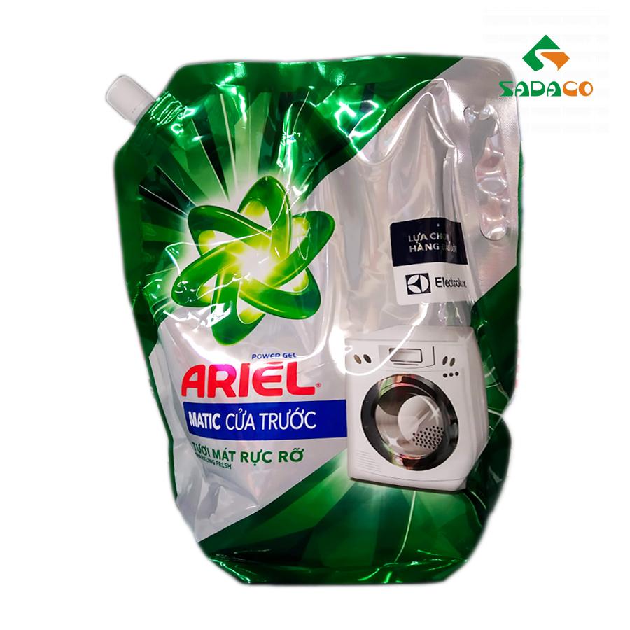 LDARSPF2400P Ariel Sparkling Fresh Matic Front Load Liquid Detergent 2.4kg Pouch (1) - retouch