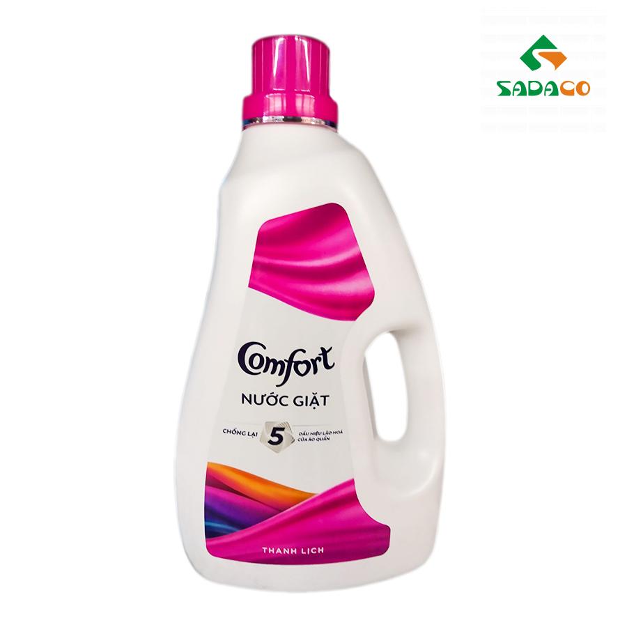 LDCFELE2400B Comfort Elegant Liquid Detergent 2.4kg Bottle (1) - retouch