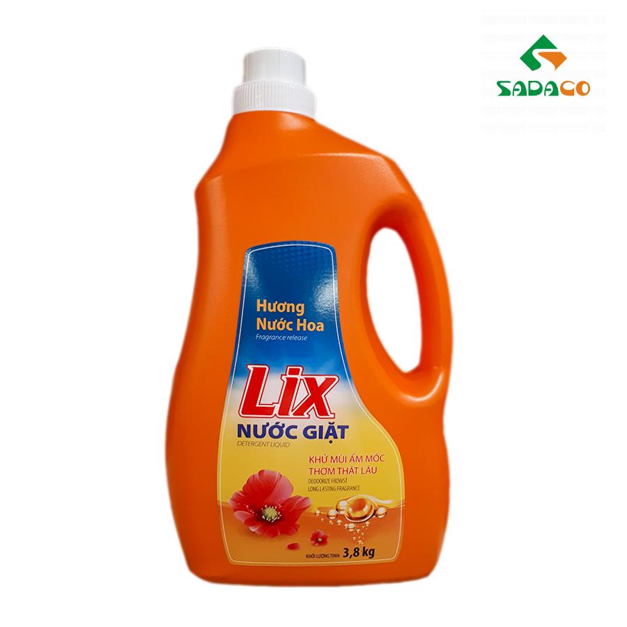 LDLIFRA3800B Lix Fragrance Liquid Detergent 3.8kg Bottle (1) - retouch