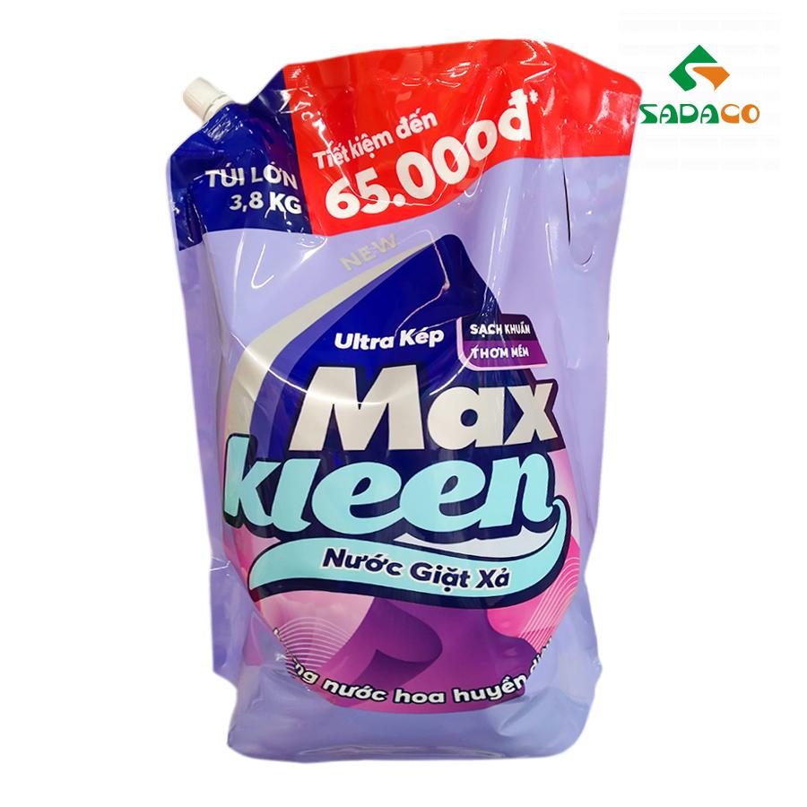 LDMKPER3800P Max Kleen Perfume Liquid Detergent 3.8kg Pouch (1) - retouch