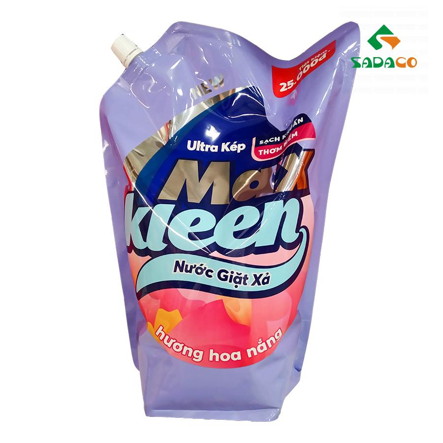 LDMKSUF2400P Max Kleen Sunny Flower Liquid Detergent 2.4kg Pouch (1) - retouch