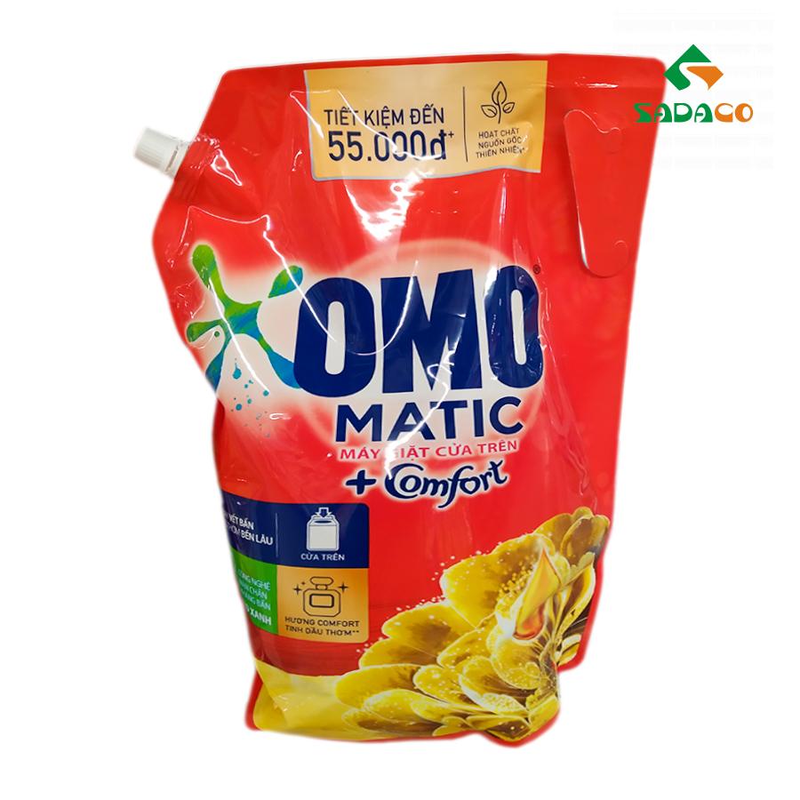 LDOMTCG2900P OMO Matic Top Load Comfort Aromatic Essential Oil Gold Liquid Detergent 2.9kg Pouch (1) - retouch