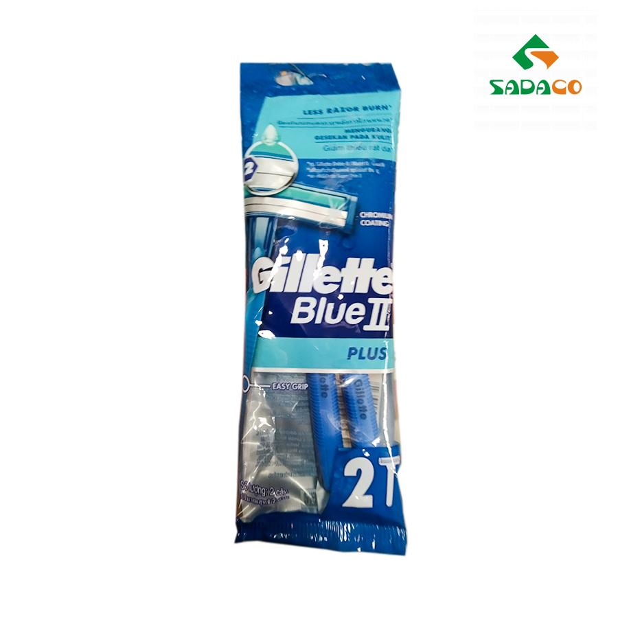 RZGTB2R0002K Gillette Blue II Plus Razor 2item Pack (1) - retouch