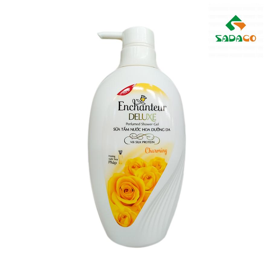 SGENDEP0450B Enchanteur Deluxe Perfumed Shower Gel 450g Bottle (1) - retouch