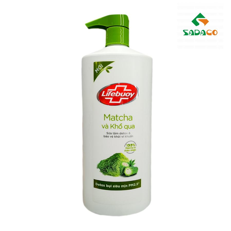 SGLBMBM0850B Lifebuoy Matcha & Bitter Melon Shower Gel 850g Bottle (1) - retouch