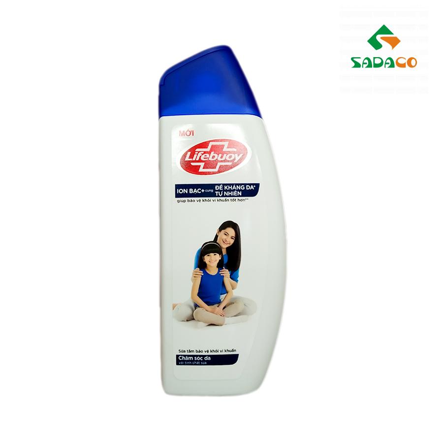 SGLBSSC0250B Lifebuoy Silver+ Ion Skin Care Shower Gel 250g Bottle (1) - retouch