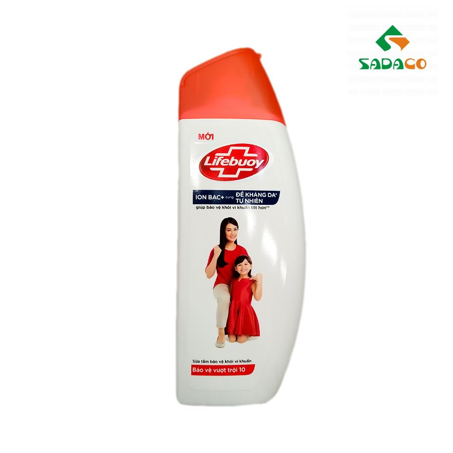 SGLBSSP0250B Lifebuoy Silver+ Ion Supreme Protection 10 Shower Gel 250g Bottle (1) - retouch