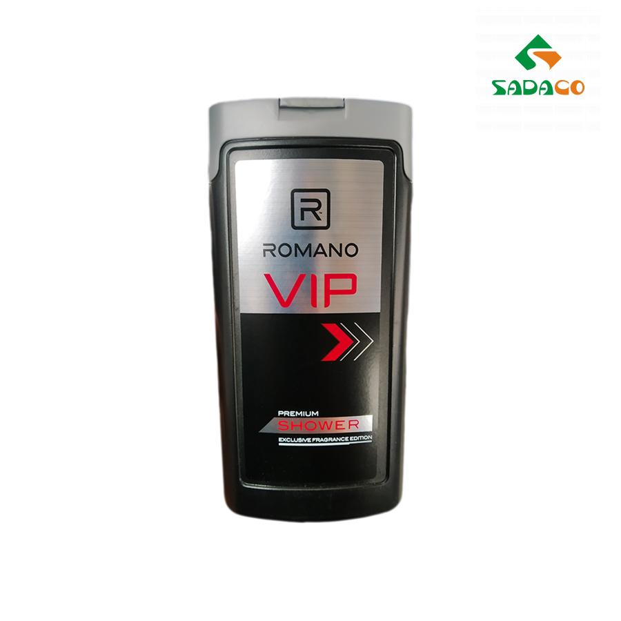 SGROPVR0180B Romano Premium VIP Regular Shower Gel 180g Bottle (1) - retouch