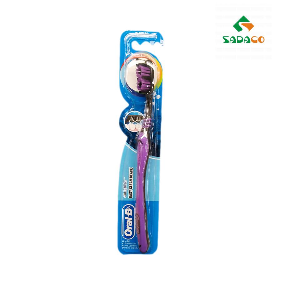TBOBCEB0001X Oral-B Complete Easy Clean Black Toothbrush 1item Box (1) - retouch