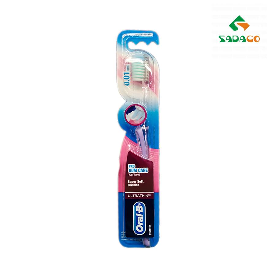 TBOBUPG0001X Oral-B Ultrathin Pro Gum Care Toothbrush 1item Box (1) - retouch