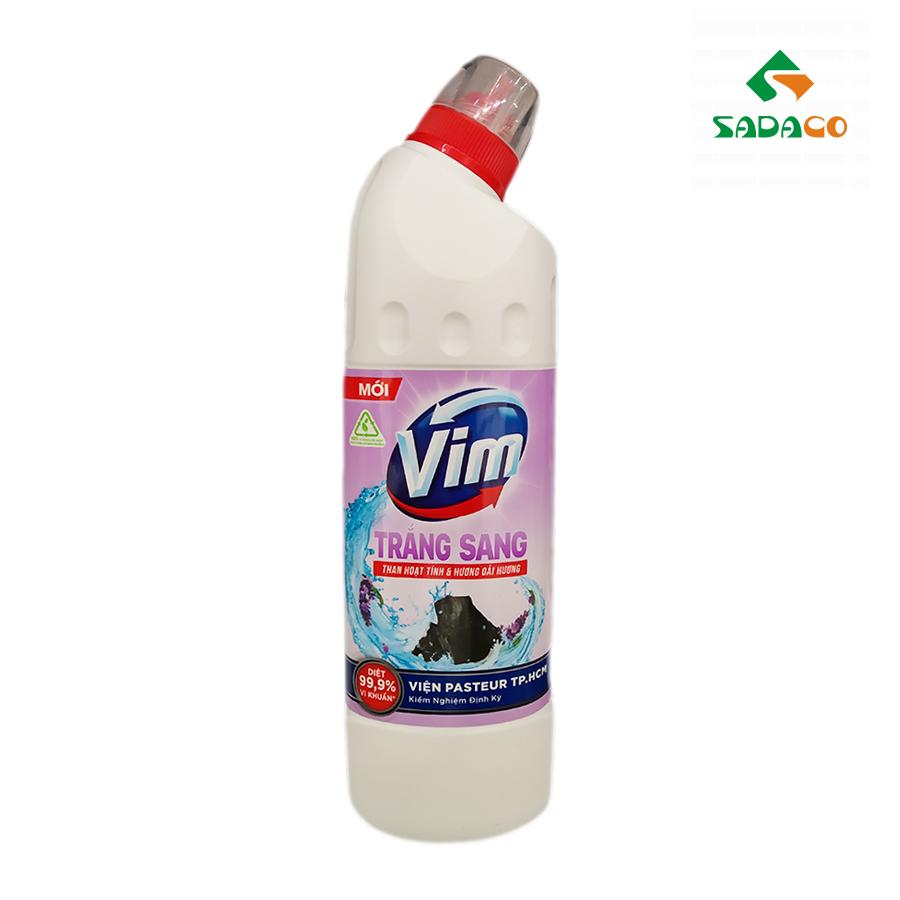 TCVIBAL0475B Vim Bright White Activated Charcoal & Lavender Toilet Cleaner 475ml Bottle (1) - retouch