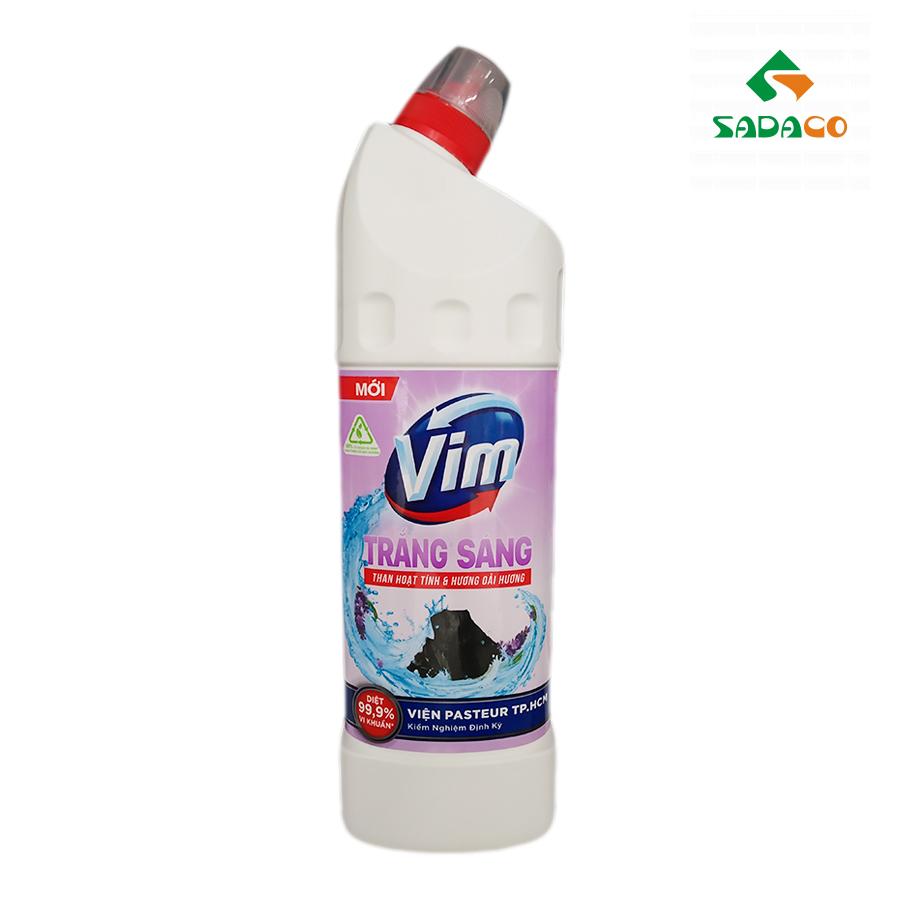 TCVIBAL0880B Vim Bright White Activated Charcoal & Lavender Toilet Cleaner 880ml Bottle (1) - retouch