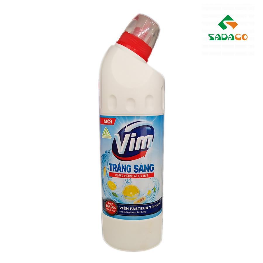TCVIBLL0475B Vim Bright White Lemon & Lemongrass Toilet Cleaner 475ml Bottle (1) - retouch