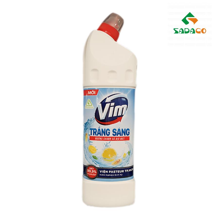 TCVIBLL0880B Vim Bright White Lemon & Lemongrass Toilet Cleaner 880ml Bottle (1) - retouch