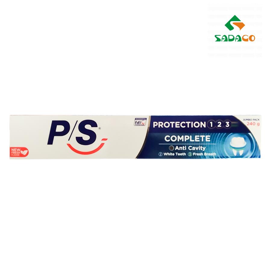 TPPSPCF0240X PS Protection 123 Complete Fresh Flavor Toothpaste 240g Box (1) - retouch