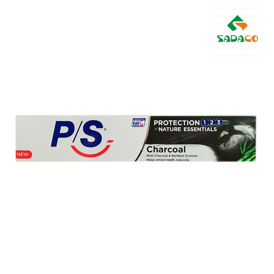 TPPSPNC0180X PS Protection 123 Nature Essentials Charcoal Toothpaste 180g Box (1) - retouch