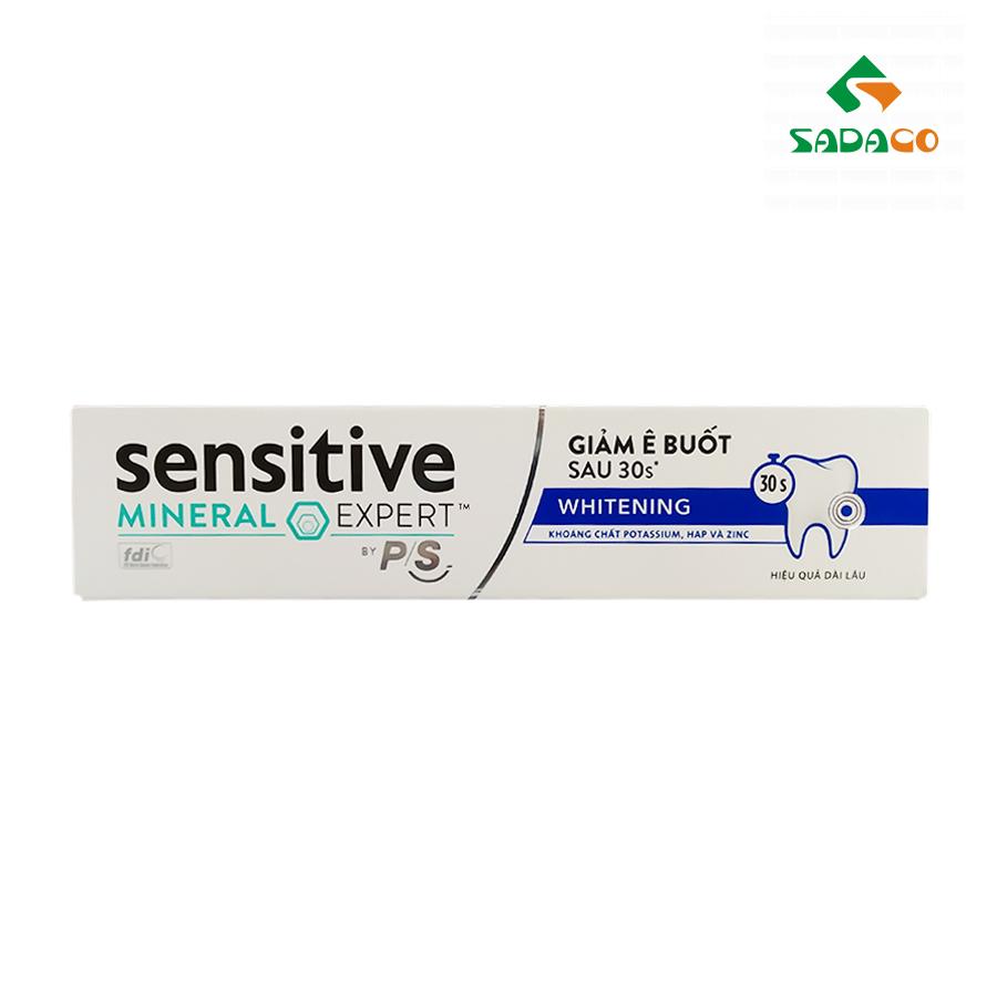 TPSEMWH0100X Sensitive Mineral Expert Whitening Toothpaste 100g Box (1) - retouch